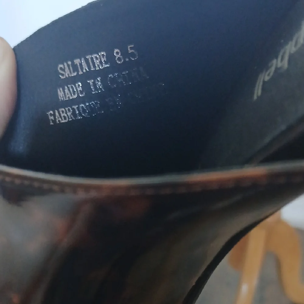 Jeffrey Campbell SALTAIRE Tortoiseshell Mules 8.5 - Picture 3 of 10